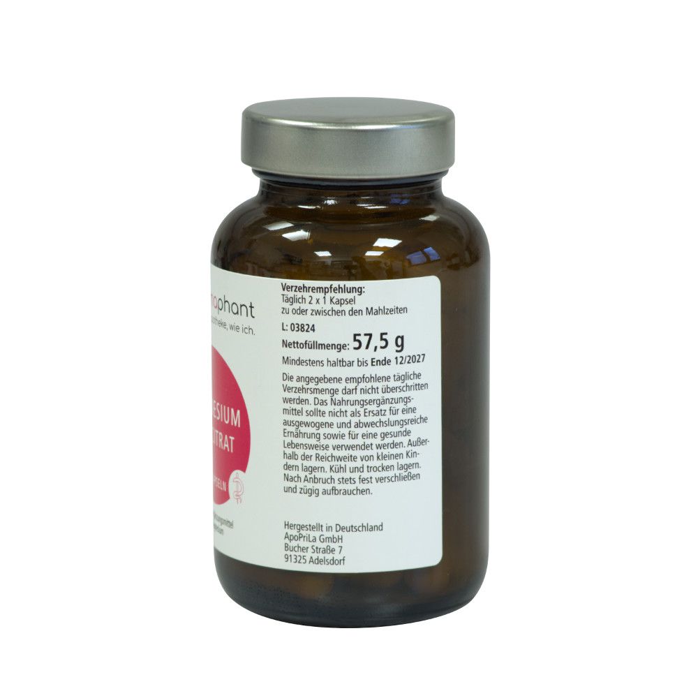 pharmaphant Magnesium 130mg Citrat Kapseln